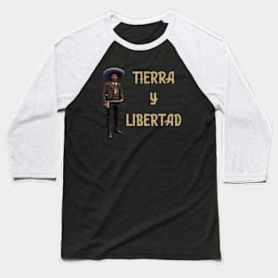 Mexican Flag  Revolucion Baseball T-Shirt